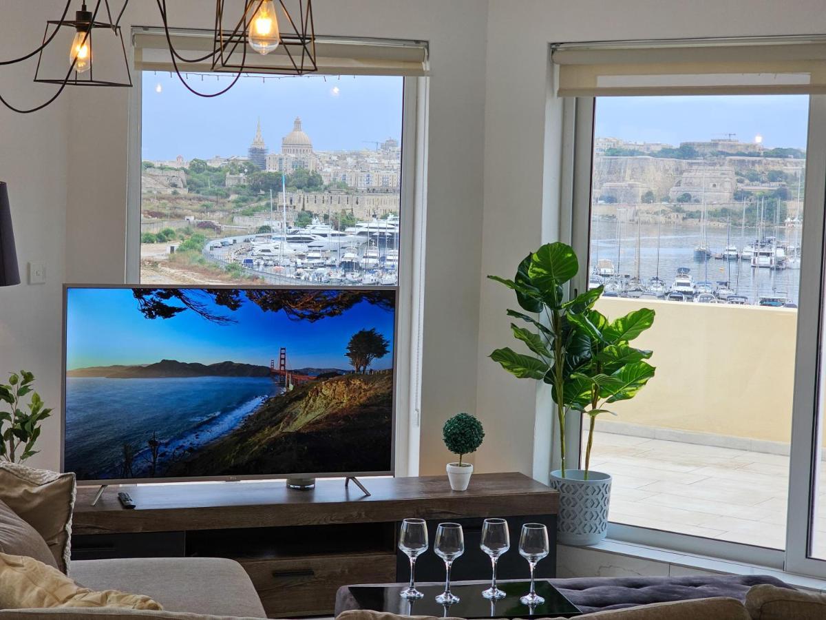 Apartmán Mive Luxury Sea View Penthouse Gzira Exteriér fotografie