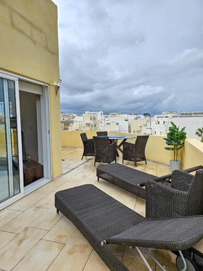 Apartmán Mive Luxury Sea View Penthouse Gzira Exteriér fotografie